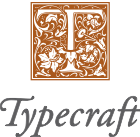 Typecraft logotyp text grey mobile